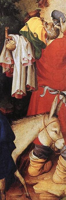 BROEDERLAM, Melchior The Flight into Egypt (detail) dsf china oil painting image